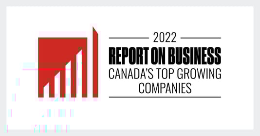 2022 Report on Business - Canada's Top Growing Companies - Logo