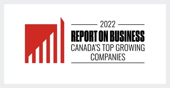 2022 Report on Business - Canada's Top Growing Companies - Logo