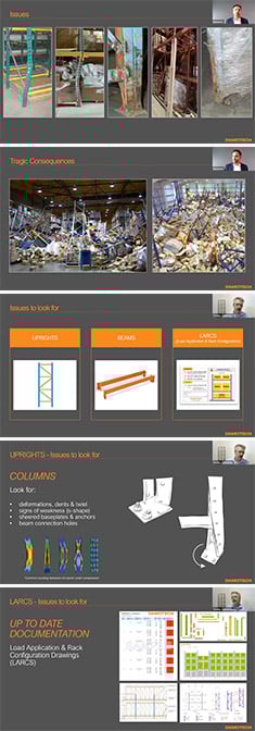 How to identify pallet rack issues webinar screenshot