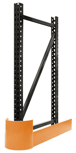 DAMO AISLE GUARD Rounded Front View