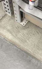 Baseplate missing anchoring
