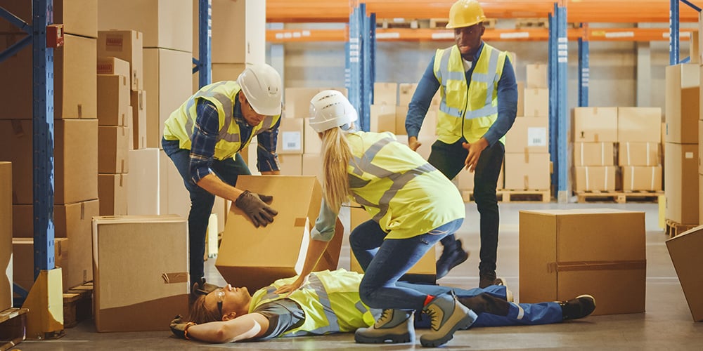 Warehouse worker injuries