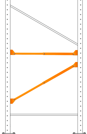 Brace on rack assembly v2-1