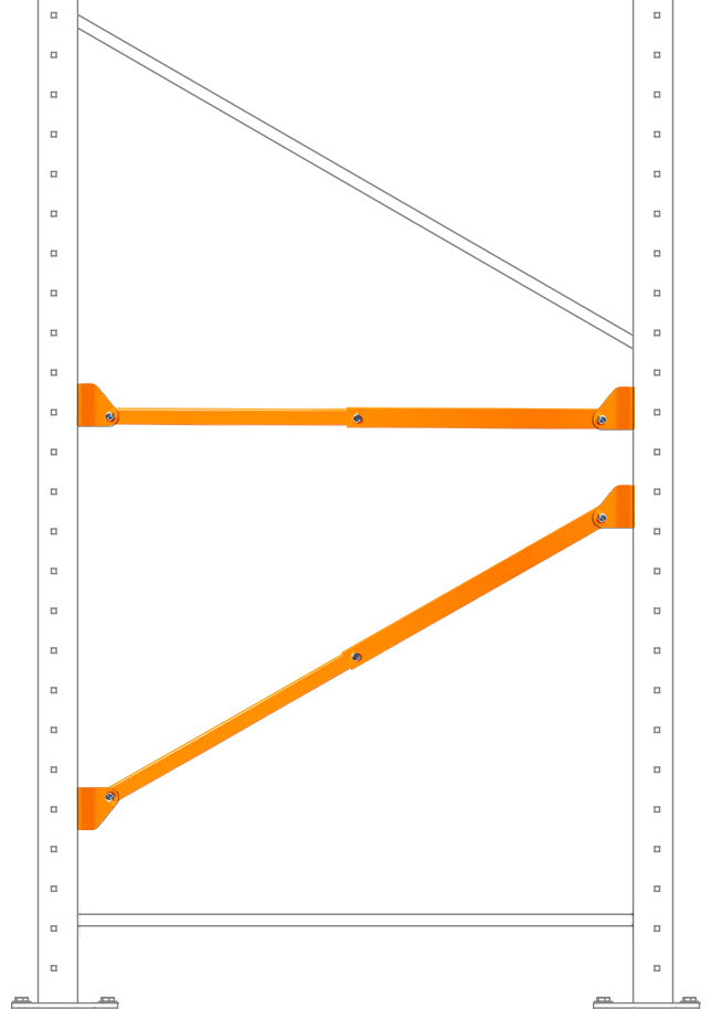 Damo brace réparation de contreventements endommagés