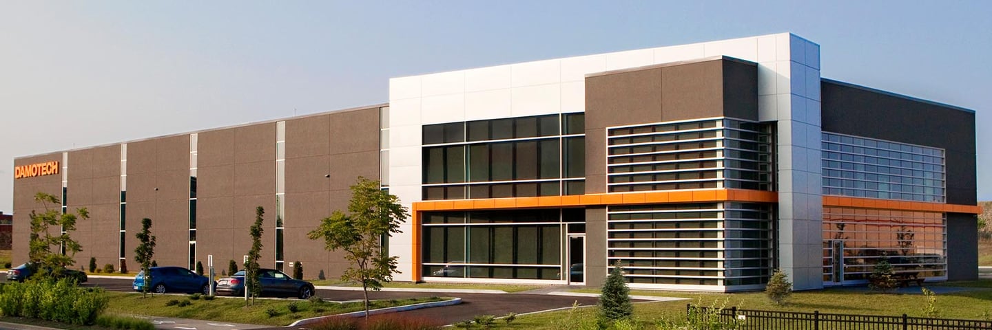 Damotech headquarters in Boisbriand, Quebec, Canada