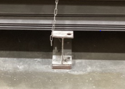 Cales pour palettiers en porte-à-faux