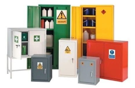 Chemical storage cabinets