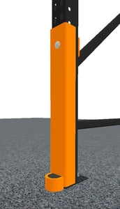 Damo Guard Pallet Rack Column Protector