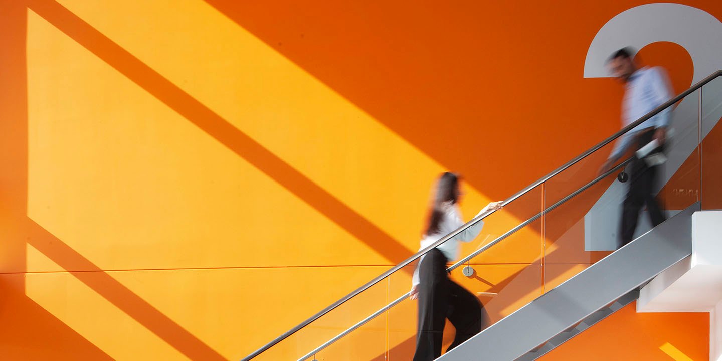 Damotech offices staircase