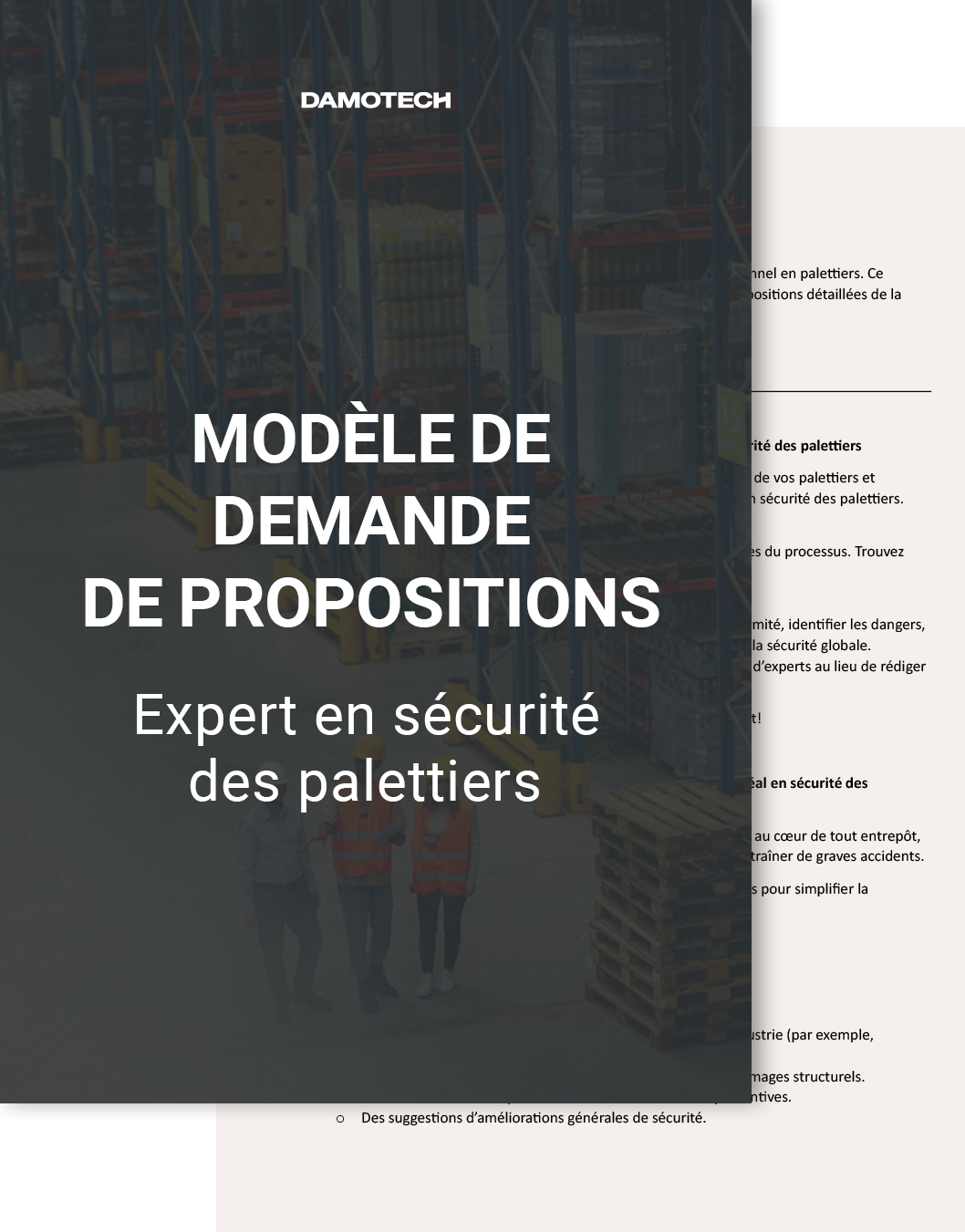 Modèle de demande de proposition