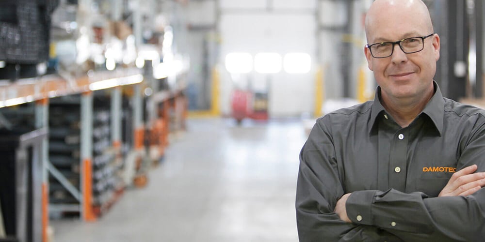 Dan Bider, rack safety expert at Damotech