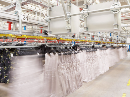 H&M garment warehouse