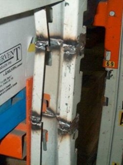 Soudure inadéquate