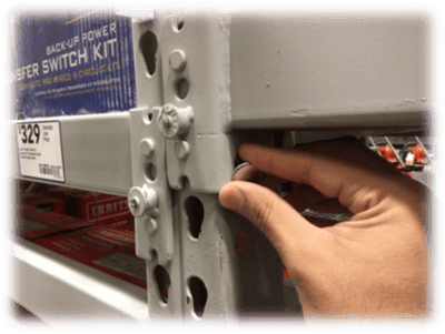 How to install safety pins