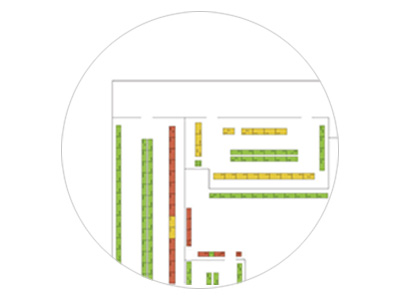 Plan de l'entrepôt