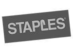 Logo Staples – client Damotech dans l’industrie du commerce de détail à grande surface