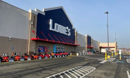 Lowes Warehouse Outside Banner