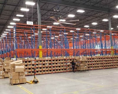 Lululemon garment warehouse