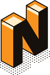 The letter N in 3D