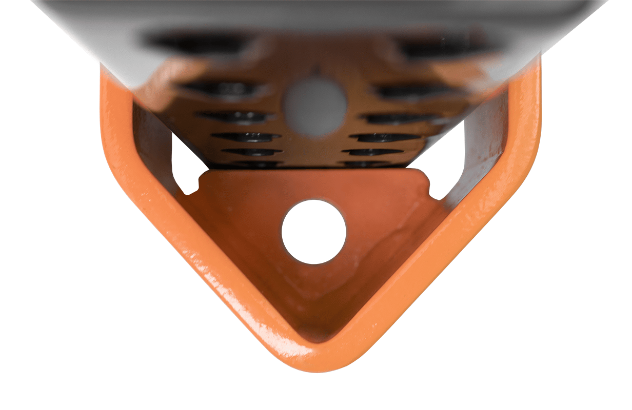 DAMO NOSE GUARD Rack Column Outrigger Protection - Detail View