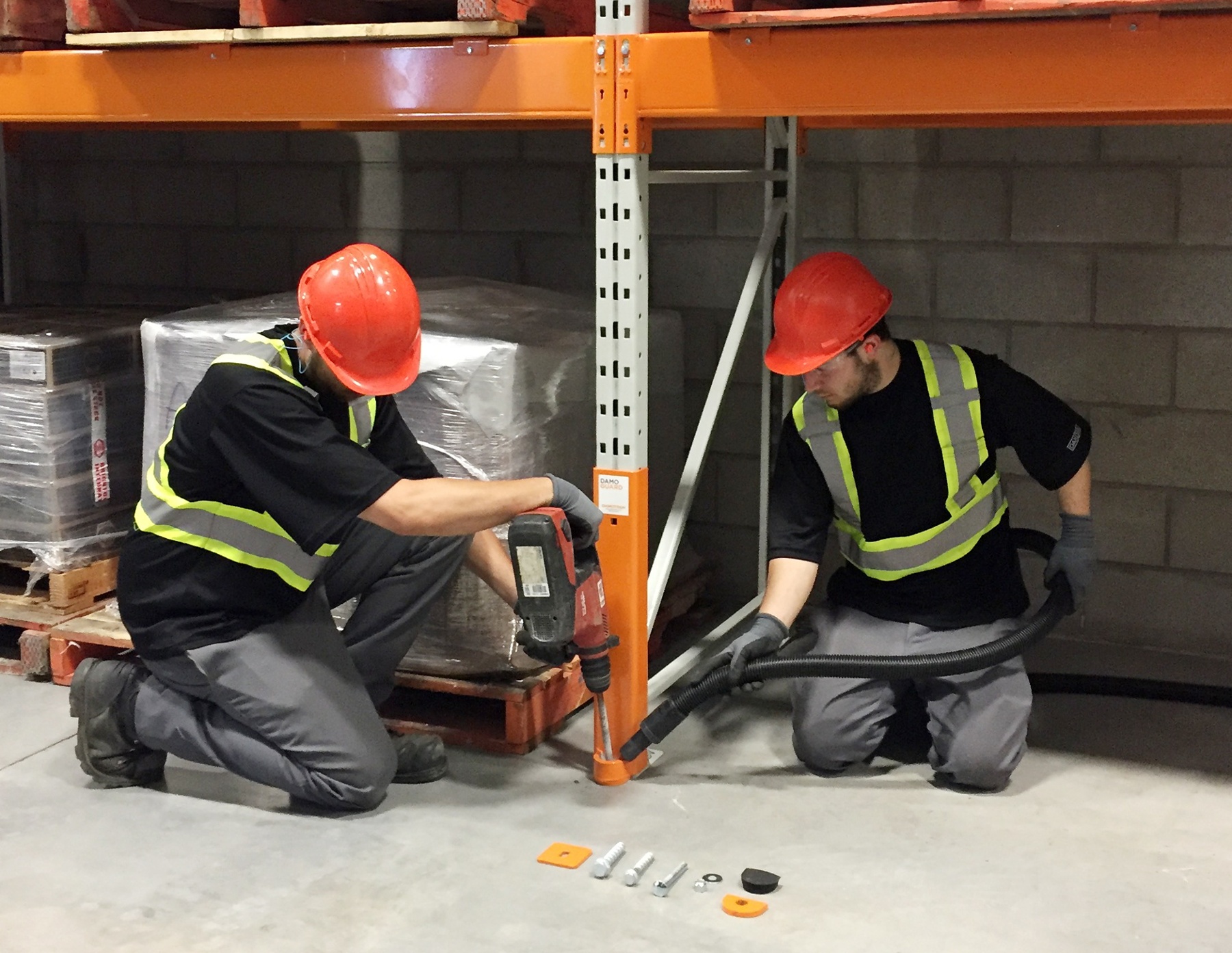 Installation d'un DAMO GUARD