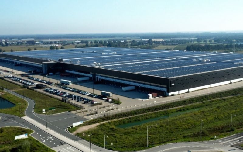 PVH Europe holds the record for largest solar power roof