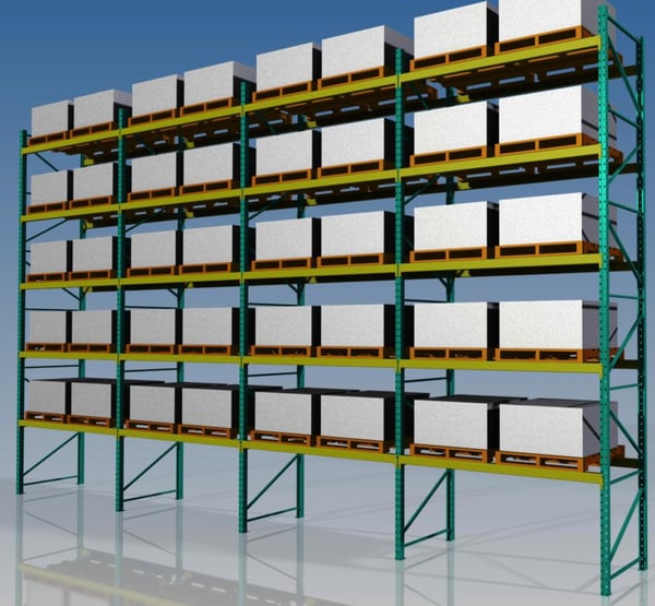 pallet rack beams