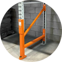 Rack endommagé