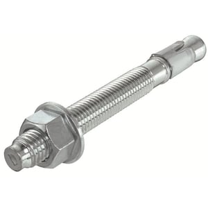 Wedge anchor bolt for racking system