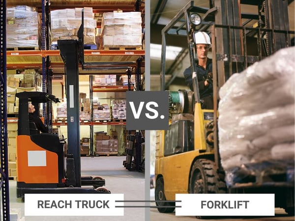 Reach Truck VS. Forklift