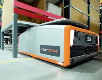 Robot in a H&M Distribution Center