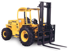 Rough terrain forklift