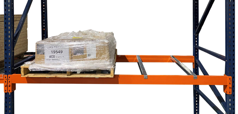 Barres de sécurité utilisées pour les systèmes de palettiers teardrop