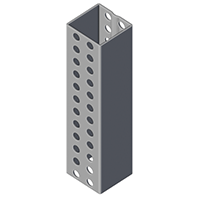 Steel King 3 X 3 Upright Column Identification Guide