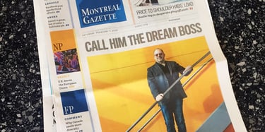 Eric Naaman, Président de Damotech, nommé patron de rêve - Mtl Gazette