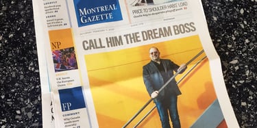 Eric Naaman, Damotech President, Named Dream Boss by Montreal Gazette