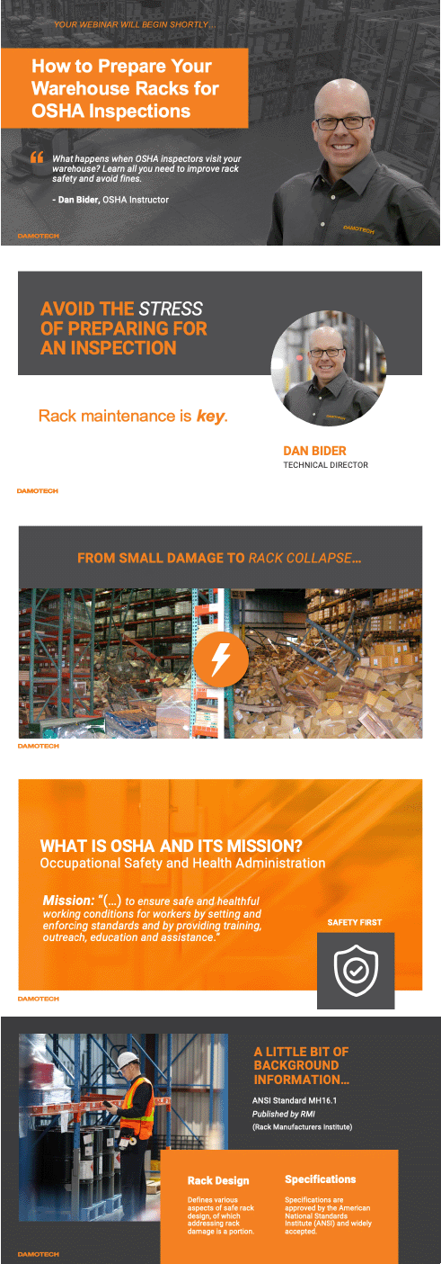 How to prepare your warehouse racks for OSHA inspection banner