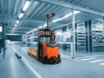 Toyota driverless forklift