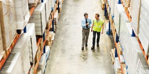Warehouse inspection walkthrough for emergency planning