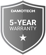 Damotech 5-Year Warranty logo