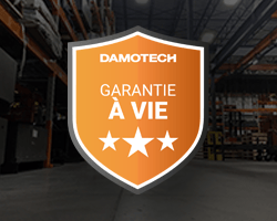 Logo Garantie à Vie de Damotech sur le kit de réparation DAMO PRO