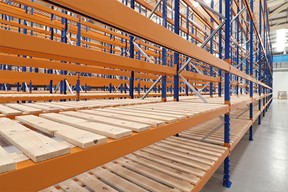 Platelage en bois ajouré