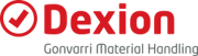 Dexion pallet rack logo – manufacturer of industrial shelving and storage systems