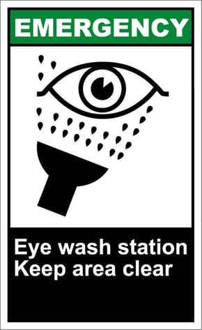 eyewash poster