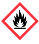 Flammable Solids sign icon Canada