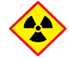 Radioactive Materials Icon and Sign Canada