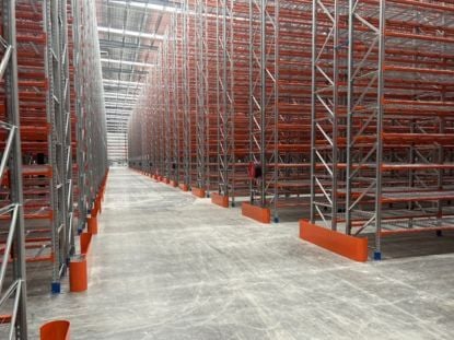 Nike warehouse racks
