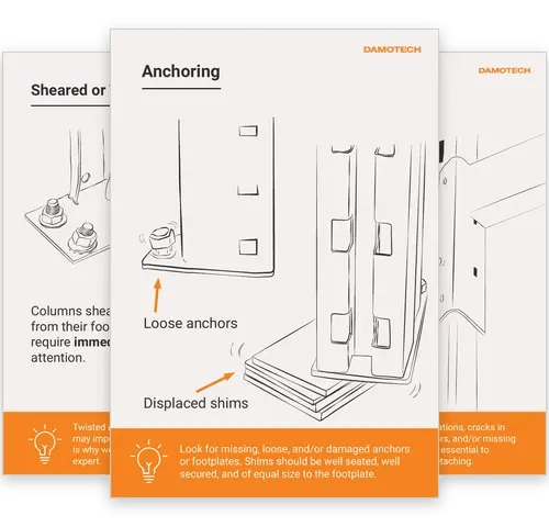 Download Damotech’s Damage Assessment Guide for Warehouse Racks.