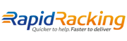 Rapid Racking logo – supplier of boltless pallet racking, shelving, and warehouse storage systems