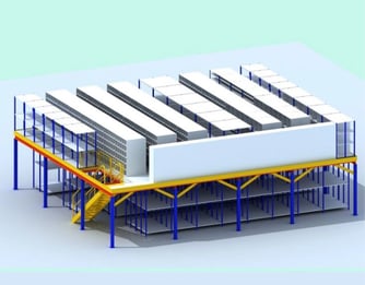 Catwalk mezzanine platform